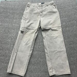 Vintage Plugg Jeans Cargo Pants 33x32 (33x30) Baggy Utility Skater Wide 90s y2k